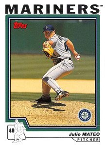 2004 Topps #448 Julio Mateo NM-MT Seattle Mariners 
