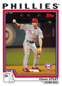 2004 Topps #468 Chase Utley NM-MT Philadelphia Phillies 