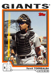 2004 Topps #470 Yorvit Torrealba NM-MT San Francisco Giants 
