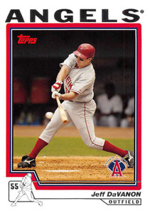 2004 Topps #474 Jeff Davanon NM-MT Anaheim Angels 