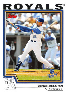 2004 Topps #516 Carlos Beltran NM-MT Kansas City Royals 