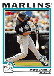 2004 Topps #575 Miguel Cabrera NM-MT Florida Marlins 