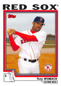 2004 Topps #591 Tony Womack NM-MT Boston Red Sox 