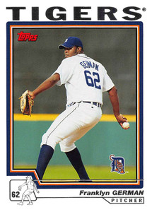 2004 Topps #593 Franklyn German NM-MT Detroit Tigers 