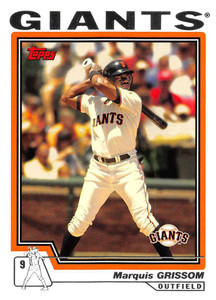 2004 Topps #601 Marquis Grissom NM-MT San Francisco Giants 