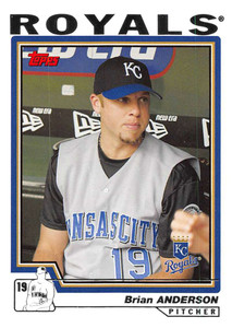 2004 Topps #627 Brian Anderson NM-MT Kansas City Royals 