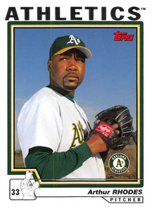 2004 Topps #637 Arthur Rhodes NM-MT Oakland Athletics 