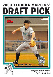 2004 Topps #683 Logan Kensing DP NM-MT RC Rookie Florida Marlins 