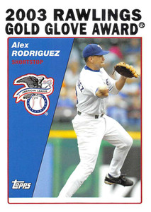 2004 Topps #701 Alex Rodriguez GG NM-MT Texas Rangers 