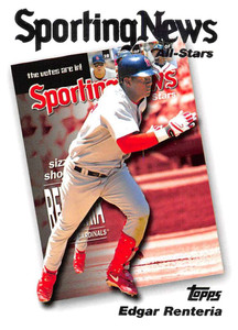 2004 Topps #721 Edgar Renteria AS NM-MT St. Louis Cardinals 