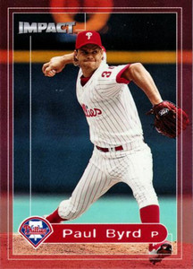 2000 Fleer Impact #26 Paul Byrd NM-MT  Philadelphia Phillies 