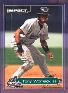 2000 Fleer Impact #54 Tony Womack NM-MT  Arizona Diamondbacks 