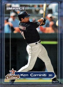 2000 Fleer Impact #55 Ken Caminiti NM-MT  Houston Astros 
