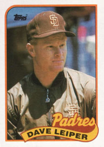 1989 Topps #82 Dave Leiper NM-MT San Diego Padres 