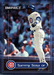 2000 Fleer Impact #70 Sammy Sosa NM-MT  Chicago Cubs 
