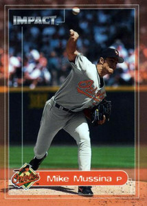 2000 Fleer Impact #74 Mike Mussina NM-MT  Baltimore Orioles 