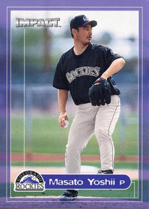 2000 Fleer Impact #75 Masato Yoshii NM-MT  Colorado Rockies 