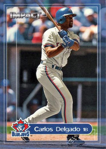2000 Fleer Impact #77 Carlos Delgado NM-MT  Toronto Blue Jays 