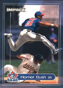2000 Fleer Impact #106 Homer Bush NM-MT  Toronto Blue Jays 