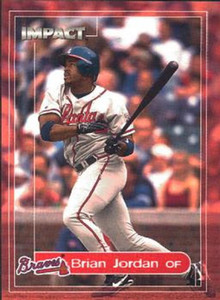 2000 Fleer Impact #149 Brian Jordan NM-MT  Atlanta Braves 