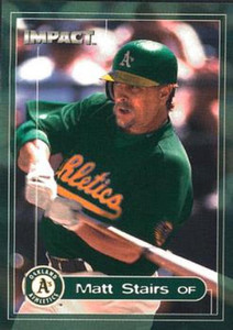 2000 Fleer Impact #155 Matt Stairs NM-MT  Oakland Athletics 