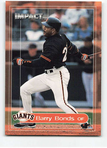 2000 Fleer Impact #176 Barry Bonds NM-MT  San Francisco Giants 
