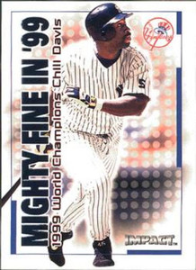 2000 Fleer Impact Mighty Fine in '99 #6MF Chili Davis NM-MT  New York Yankees 