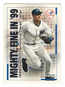2000 Fleer Impact Mighty Fine in '99 #11MF Derek Jeter NM-MT  New York Yankees 