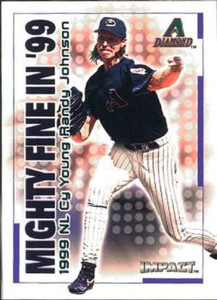 2000 Fleer Impact Mighty Fine in '99 #28MF Randy Johnson NM-MT  Arizona Diamondbacks 