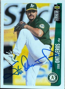 Steve Ontiveros Autographed 1996 Collector's Choice #244 