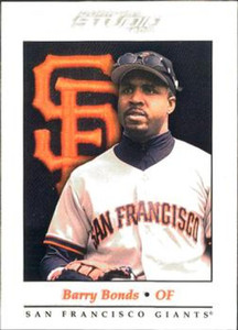 2001 Donruss Studio #2 Barry Bonds NM-MT  San Francisco Giants 