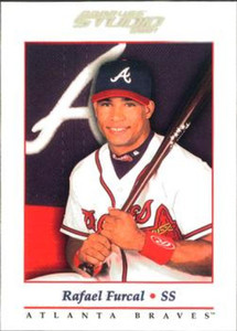 2001 Donruss Studio #44 Rafael Furcal NM-MT  Atlanta Braves 