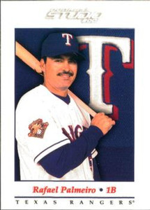 2001 Donruss Studio #47 Rafael Palmeiro NM-MT  Texas Rangers 