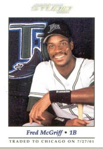 2001 Donruss Studio #82 Fred McGriff NM-MT  Chicago Cubs 