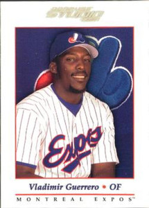 2001 Donruss Studio #114 Vladimir Guerrero NM-MT  Montreal Expos 