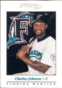 2001 Donruss Studio #123 Charles Johnson NM-MT  Florida Marlins 