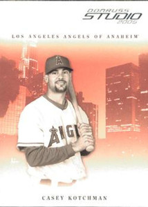 2005 Donruss Studio #1 Casey Kotchman NM-MT  Los Angeles Angels 
