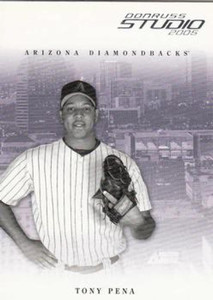 2005 Donruss Studio #18 Tony Pena NM-MT  RC Rookie Arizona Diamondbacks 