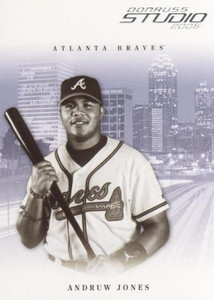 2005 Donruss Studio #25 Andruw Jones NM-MT  Atlanta Braves 