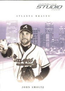 2005 Donruss Studio #28 John Smoltz NM-MT  Atlanta Braves 