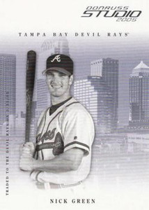 2005 Donruss Studio #31 Nick Green NM-MT  Atlanta Braves 
