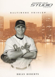 2005 Donruss Studio #34 Brian Roberts NM-MT  Baltimore Orioles 