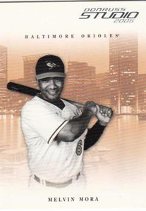 2005 Donruss Studio #37 Melvin Mora NM-MT  Baltimore Orioles 