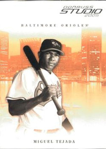 2005 Donruss Studio #38 Miguel Tejada NM-MT  Baltimore Orioles 