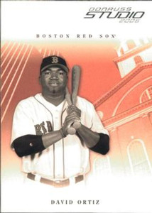 2005 Donruss Studio #45 David Ortiz NM-MT  Boston Red Sox 