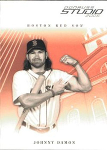 2005 Donruss Studio #50 Johnny Damon NM-MT  Boston Red Sox 
