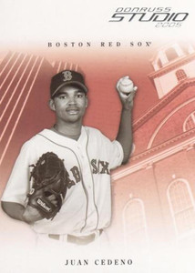2005 Donruss Studio #51 Juan Cedeno NM-MT  Boston Red Sox 