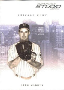 2005 Donruss Studio #60 Greg Maddux NM-MT  Chicago Cubs 