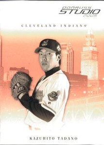 2005 Donruss Studio #93 Kazuhito Tadano NM-MT  Cleveland Indians 