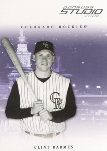 2005 Donruss Studio #97 Clint Barmes NM-MT  Colorado Rockies 